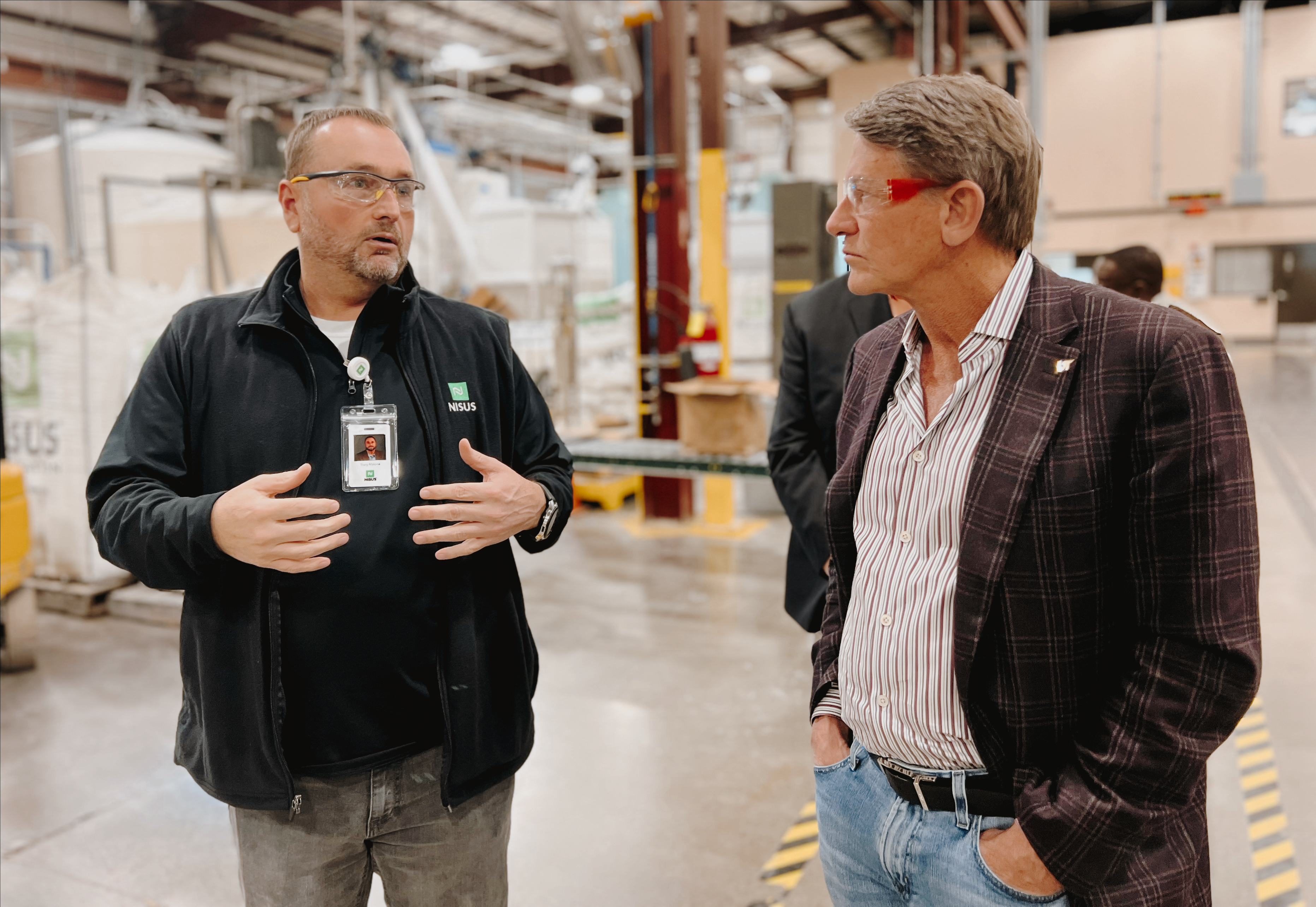 Boyd Visit Nisus Manufacturing